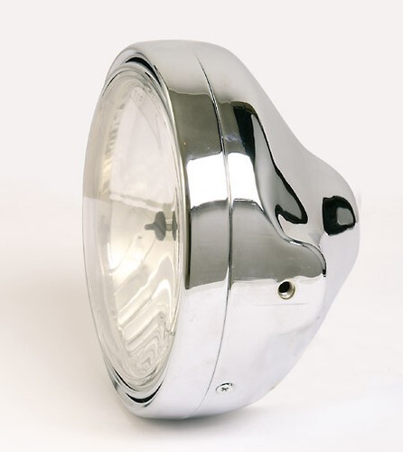 Klarglas scheinwerfer chrom - scheinwerfer,