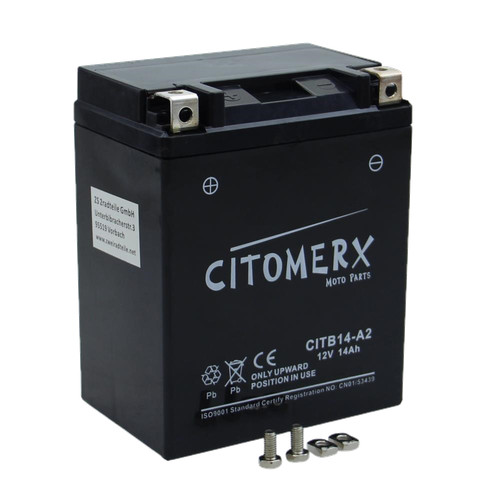 Gel batterie yb14 12v - yb14-a2, 12v/14